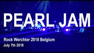 View PEARL JAM Full Concert - Live Performance at Rock Werchter 2018