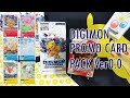 Unboxing Digimon Promotion Pack Ver0.0 1st Edition Digimon Promo Card Game  2020 TCG - YouTube
