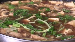 Vegs Noodles And Chicken Hot And Sour Soup