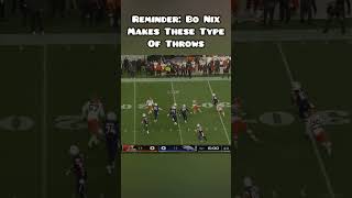 Bo Nix is the Best Most Clutch QB in the NFL!!! #bonix #football #nfl #aura #broncos #denver #rap