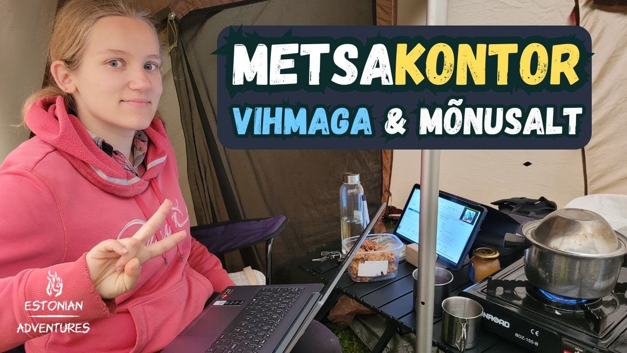 🌲 Metsakontor vihmaga & mõnusalt! 🌧️💻