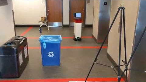Penn Service Robots localization, navigation, and obstacle avoidance stress test