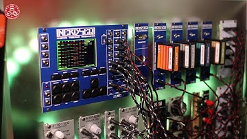 Superbooth 2017: Introducing XOR Electronics Nerd Seq Hybrid Tracker Sequencer Eurorack  Module