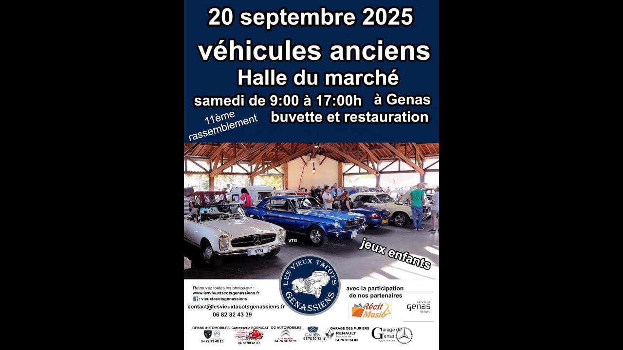 Genas - Vieux Tacots Genassiens 2025