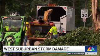 Western suburbs continue cleaning up after devastating storms