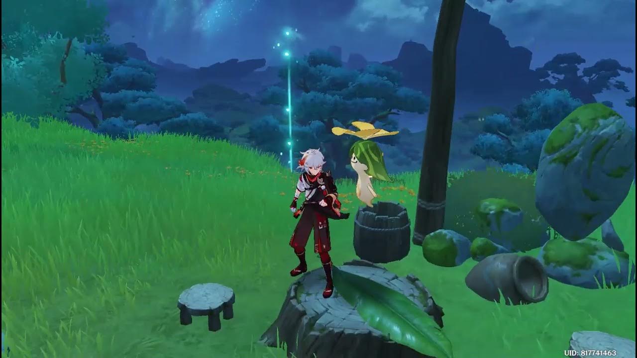 Genshin Impact Quest MaterialCollecting Aranara 3 Ashavan Realm