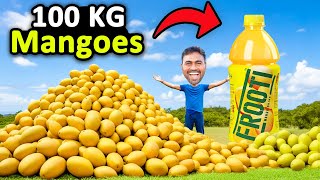 100 KG Mangoes = How Much Frooti? Profit Or Loss? | Mad Brothers