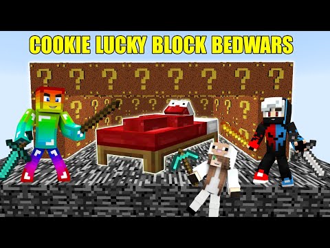 Video MINI GAME : COOKIE LUCKY BLOCK BEDWARS ** THỬ THÁCH... - youtube