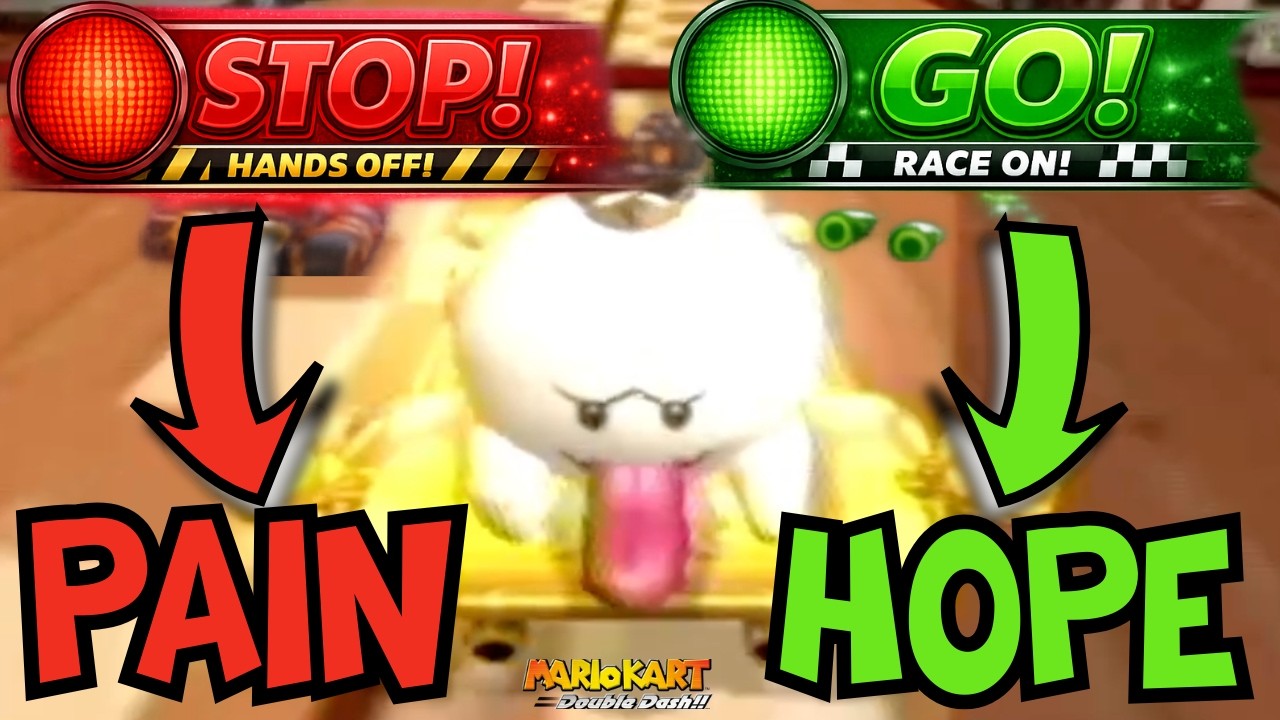 Mario Kart: Но я могу ехать только когда горит ЗЕЛЕНЫЙ свет.