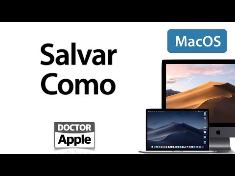 Curso Apple Mac - Salvar Como no Mac