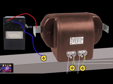 Current transformers Insulation resistance measurement and high voltage testing