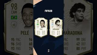Pele vs Maradona - FIFA Evolution Pele vs Maradona - FIFA Evolution