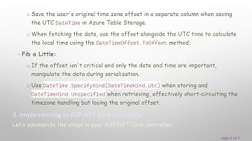 Converting DateTime To User
