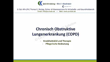 Welche pflegerische Unterstützung bei COPD?