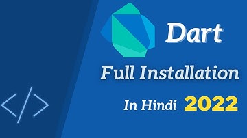 How to install dart on windows 10/11 2022 | Dart programming language installation | vscode
