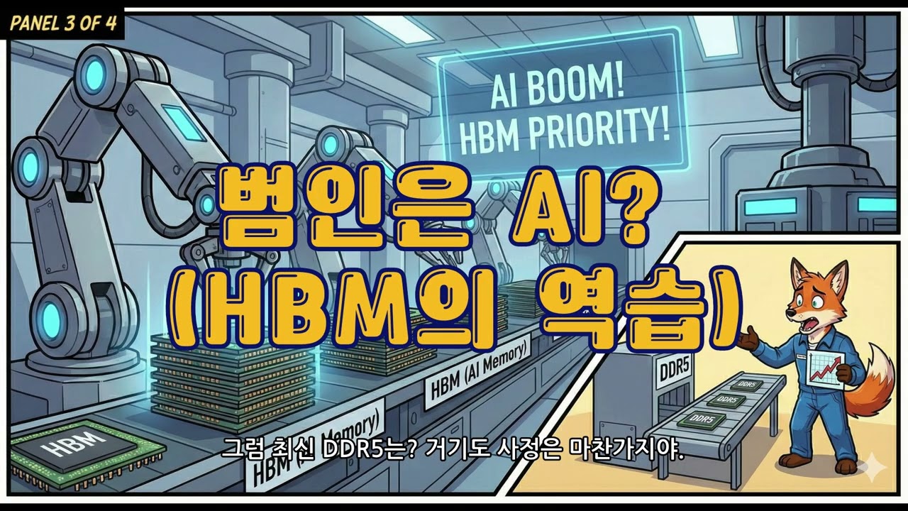 메모리가격이 왜 이래?