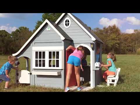 Backyard Discovery Spring Cottage Playhouse Youtube