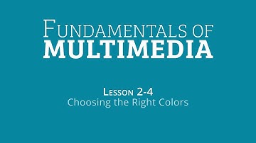02-04 Lesson - Fundamentals of Multimedia
