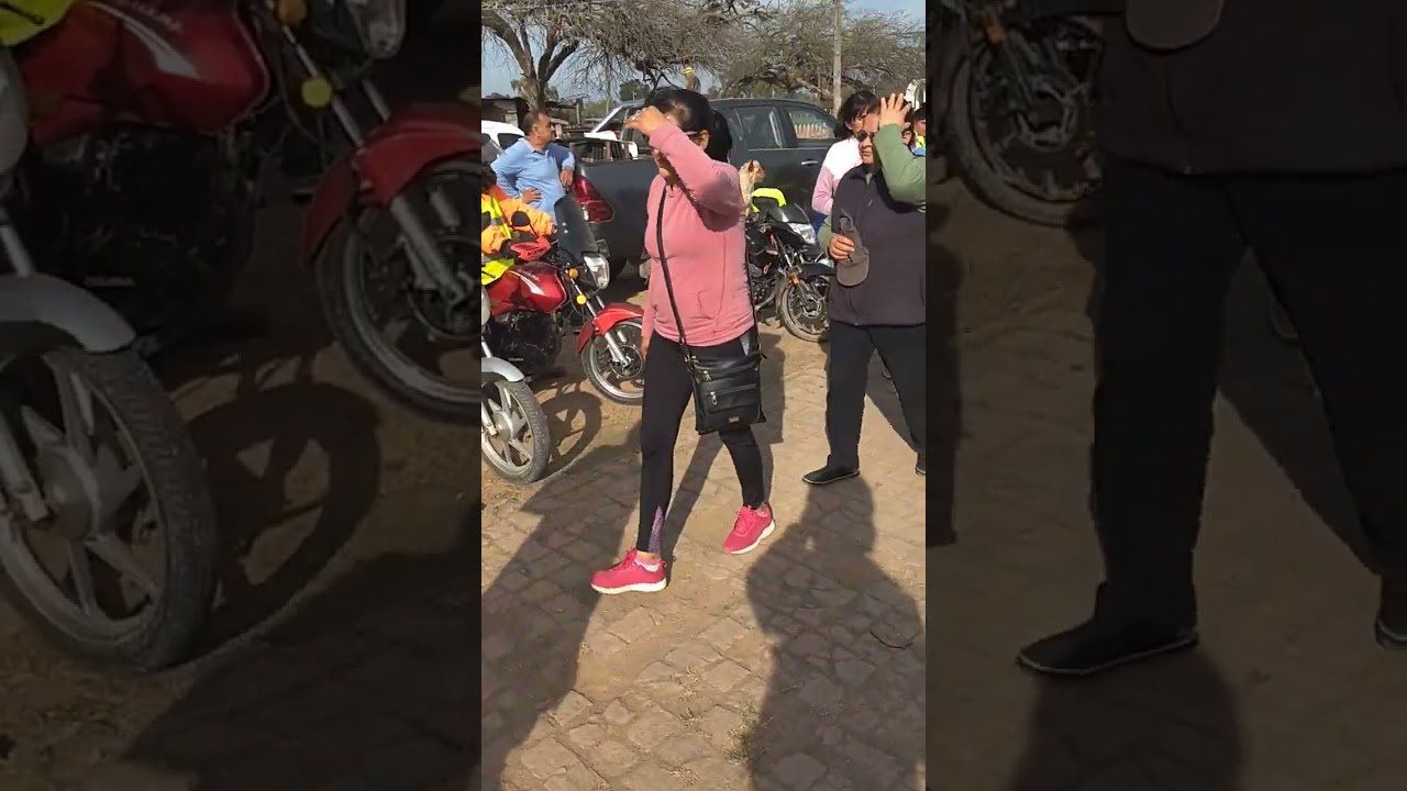 huachana Santiago del estero , peregrinos motorizados