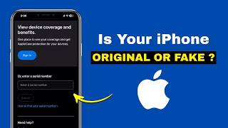 How to Check iPhone Original or Not
