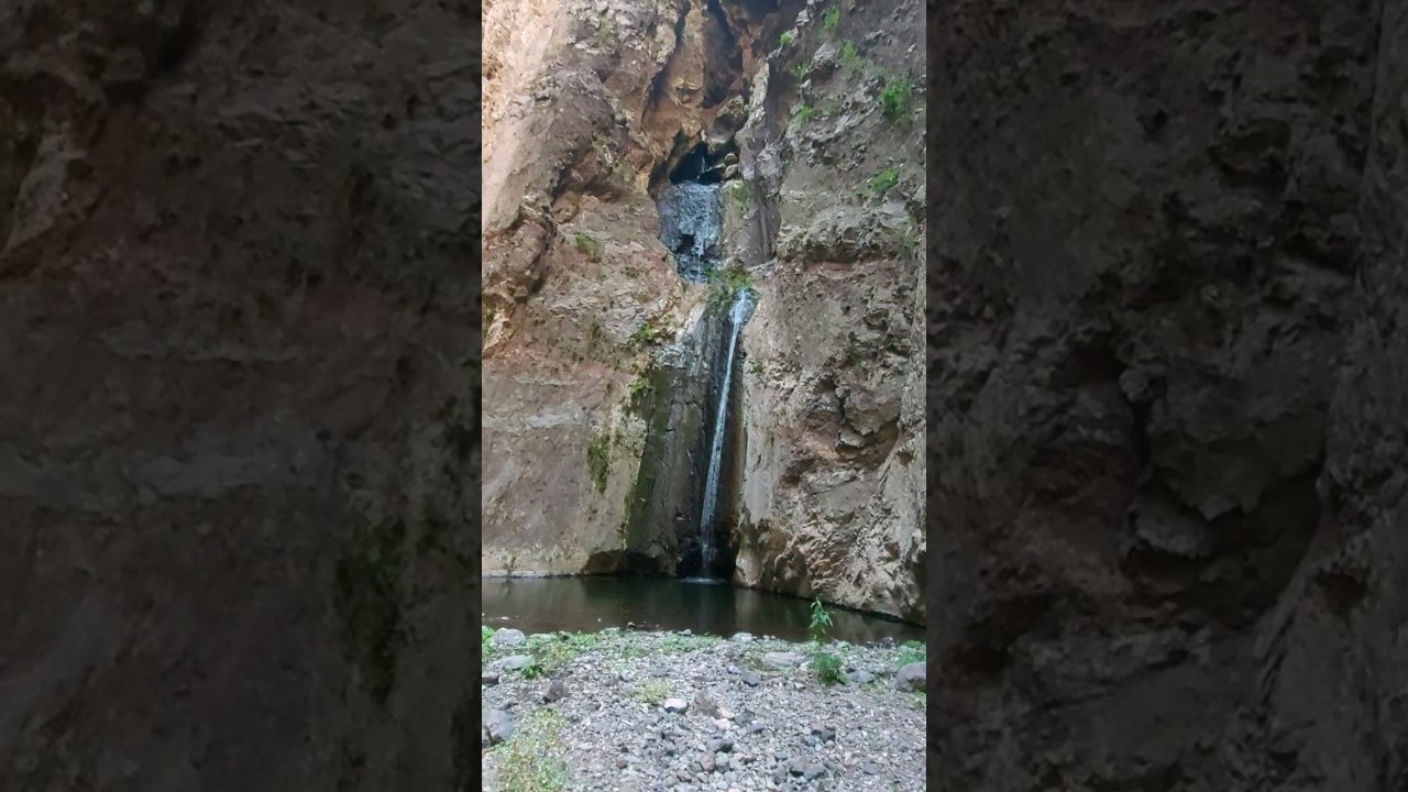 Cascada del Barranco del Infierno (Tenerife).