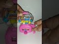 Pink gumball machine toy