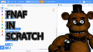 How to make fnaf in scratch | Part 1 | Scratch tutorial | Fnaf screenshot 3