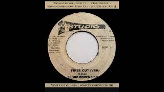 ✨ Sound Dimension - First Cut (Ver) [Studio One, 7"]