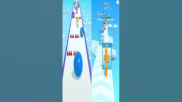 BallRun 2048 vs Tall Man Run Speedrun All Levels Gameplay shorts