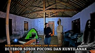 Download Lagu HOROR‼️TEROR SOSOK POCONG DAN KUNTILANAK DI RUMAH KOSONG ANGKER MP3