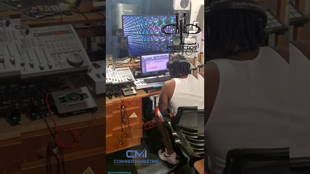 Authentic Empire Music Group artist GW Too Dope in the Studio with his Producer making NEW MUSIC