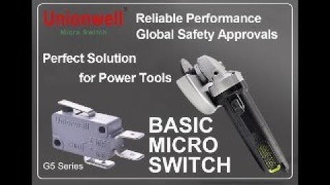 Power Tools Solution - G5 Basic Micro Switches