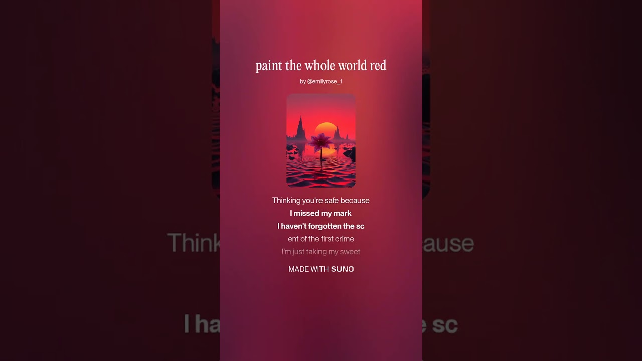 paint the whole world red