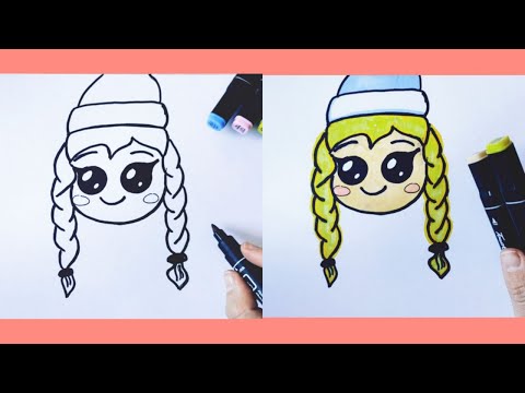 How to draw a Snow Maiden is easy and simple.