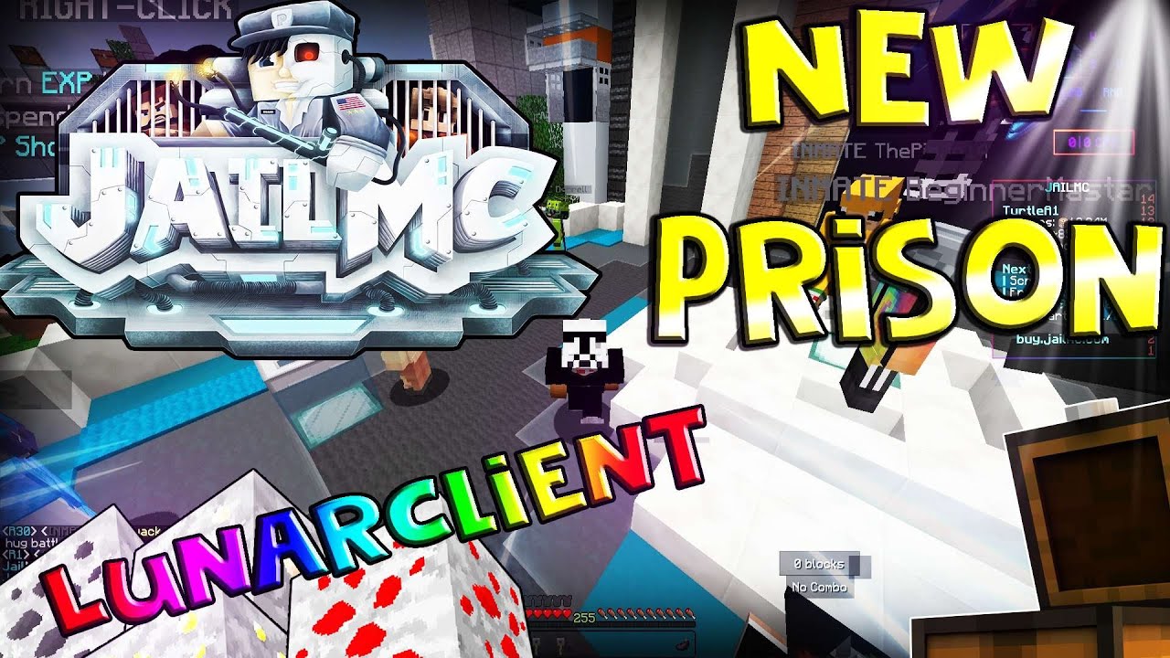 JAILMC Lunar Client's New Prison Server First Look & How to play! - YouTube