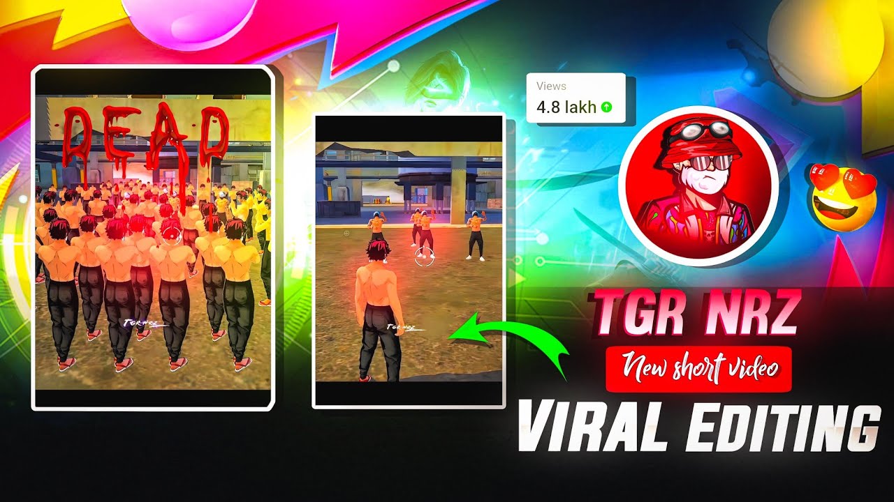 Naruto clone 🃏 Short Video Editing @NRZ /free fire Short Video Editing like Tgr Nrz🔥