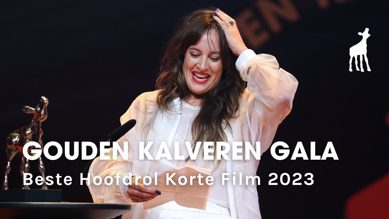 Hannah van Lunteren wint het Gouden Kalf voor Beste Hoofdrol Korte Film