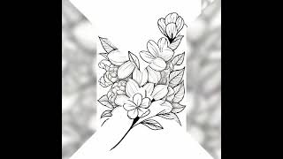 Flowers Switch Board Wall Art Idea