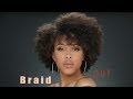 How to: Braid Out on Short Hair