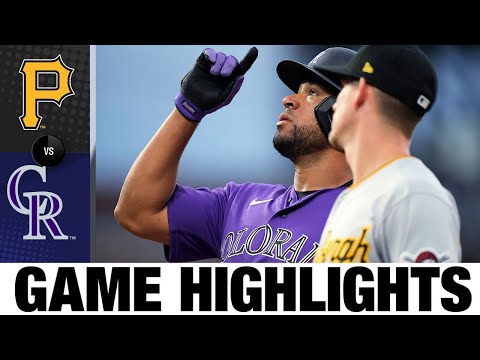 Pirates vs. Rockies Game Highlights (7/15/22) | MLB Highlights