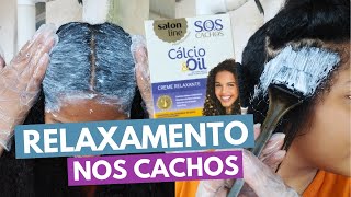 RELAXAMENTO NOS CACHOS EM CASA -  (Cálcio e Oil Salon Line)