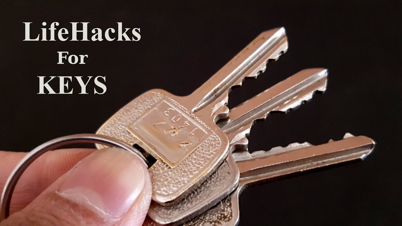 3 Awesome Ideas for Keys | LifeHacks - YouTube