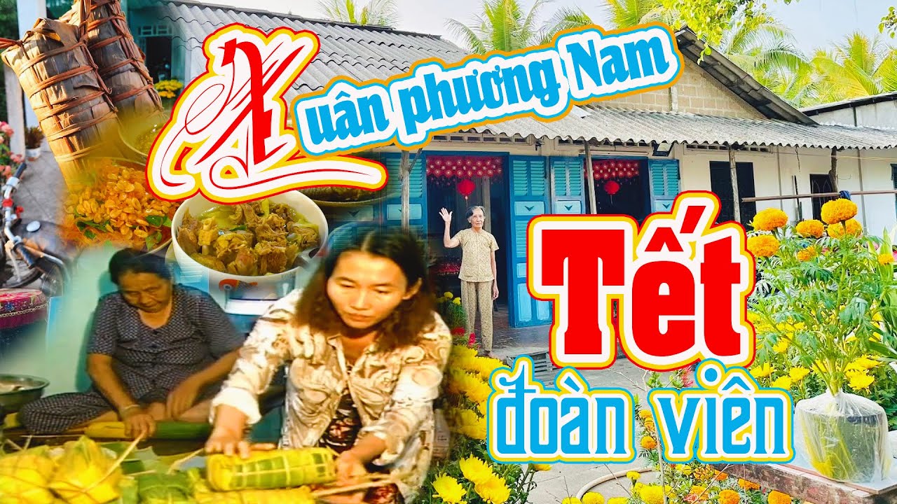 MIỀN TÂY NGÀY GIÁP TẾT: TRÁNG BÁNH_GÓI NEM_LÀNG HOA RỘN RÀNG CHUẨN BỊ ĂN TẾT