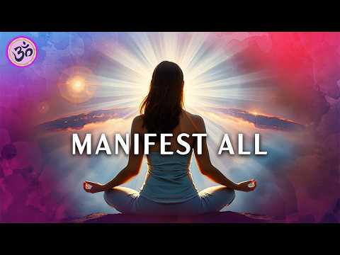 MANIFEST ALL - Guided Meditation - Use with Caution - Listen While You Sleep, Manifest Your Desires
