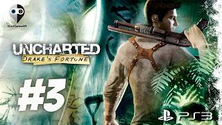 Uncharted PS3 Walkthrough Part 3 | Hard Mode Gets Intense 🔥