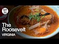 Dinner at The Roosevelt Restaurant in Richmond, Virginia