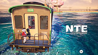 This Seaside Train Scene in NTE Is Too Beautiful to Be a Game | Neverness to Everness