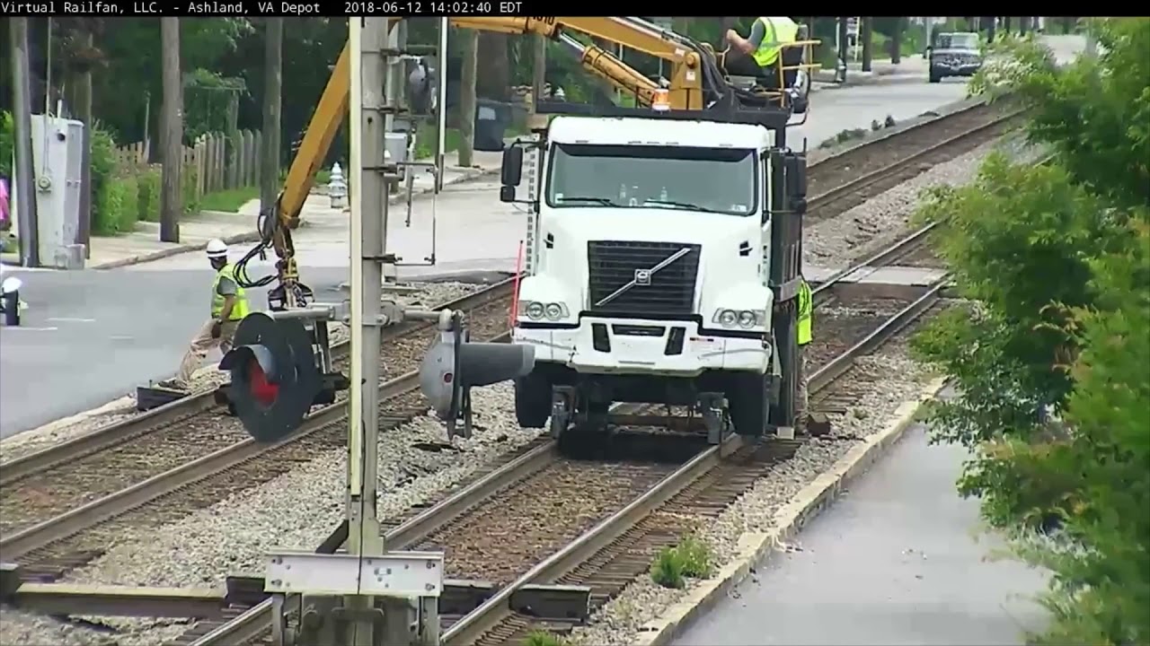 MOW Reinstalls Crossings in Ashland