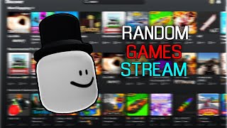 🔴PLAYING RANDOM GAMES LIVE🔴