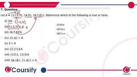 SETS | MATHS RD SHARMA | Class 11 Chapter 1 |   EX-1.4 Q 7 | Coursify